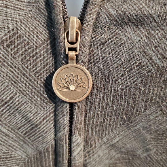 Medium, Grey's Pattern, Long Sleeve Hoodie with Thumb Holes, Lightweight, Comfy - Picture 5 of 14